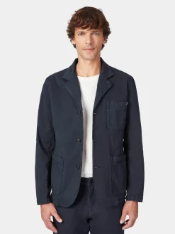 Sakkos * Blue de Gênes Herrensakko Dunkelblau