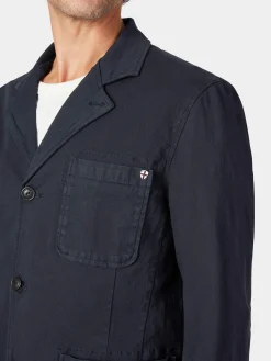 Sakkos * Blue de Gênes Herrensakko Dunkelblau