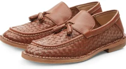 Klassische Herrenschuhe * Punto Pigro Herrenschuh geflochten