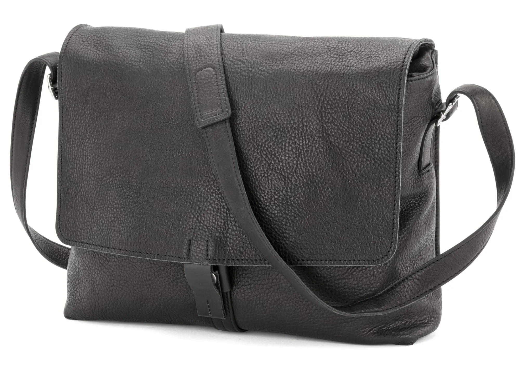 Umhänge- & Handtaschen * Harold’s Lederwaren Herren-Schultertasche Schwarz
