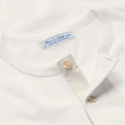Shirts * Merz b. Schwanen Herrenshirt Jersey Halbarm Weiß