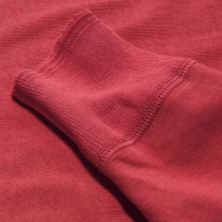 Shirts * Merz b. Schwanen Herrenshirt Jersey Langarm Rot