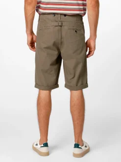 Hosen * Pike Brothers Herrenshorts 19 geknöpft Camel