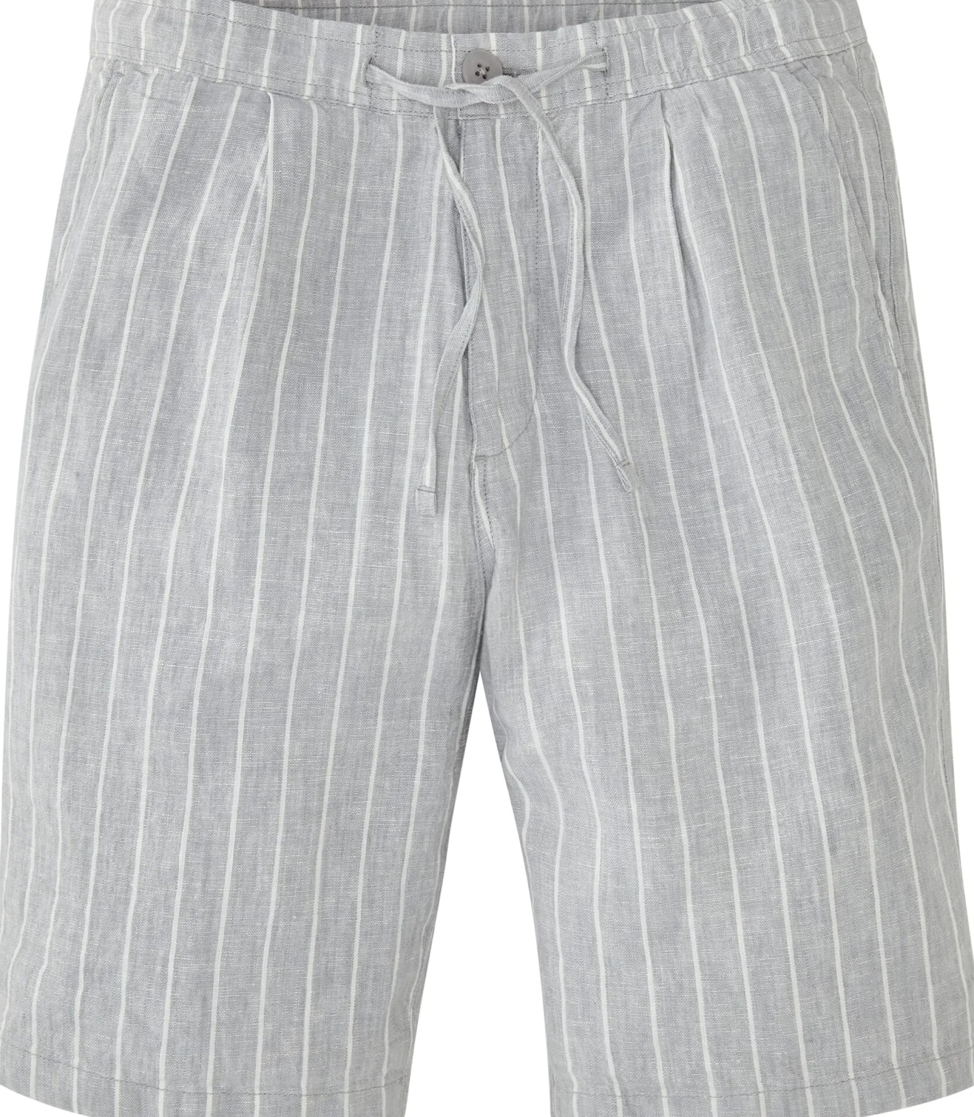 Hosen * Knowledge Cotton Apparel Herrenhort einen getreift Grau
