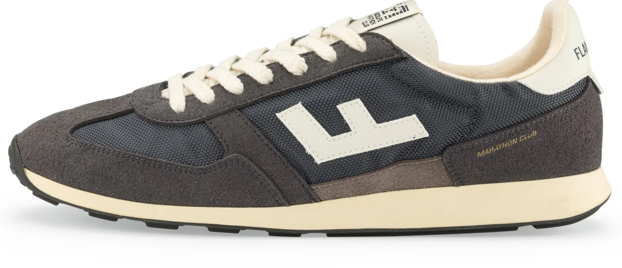 Sneaker|Freizeitschuhe * Flamingos Life Herren-Sneaker Marathon Club Anthrazit