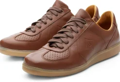 Sneaker|Freizeitschuhe * Brütting Herren-Sneaker Rindleder Braun