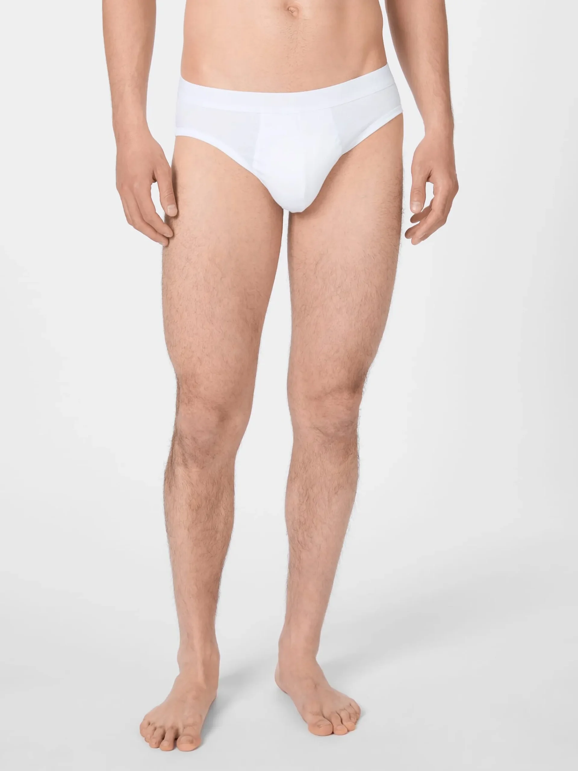 Wäsche * Novila Herren-Sportslip Weiß
