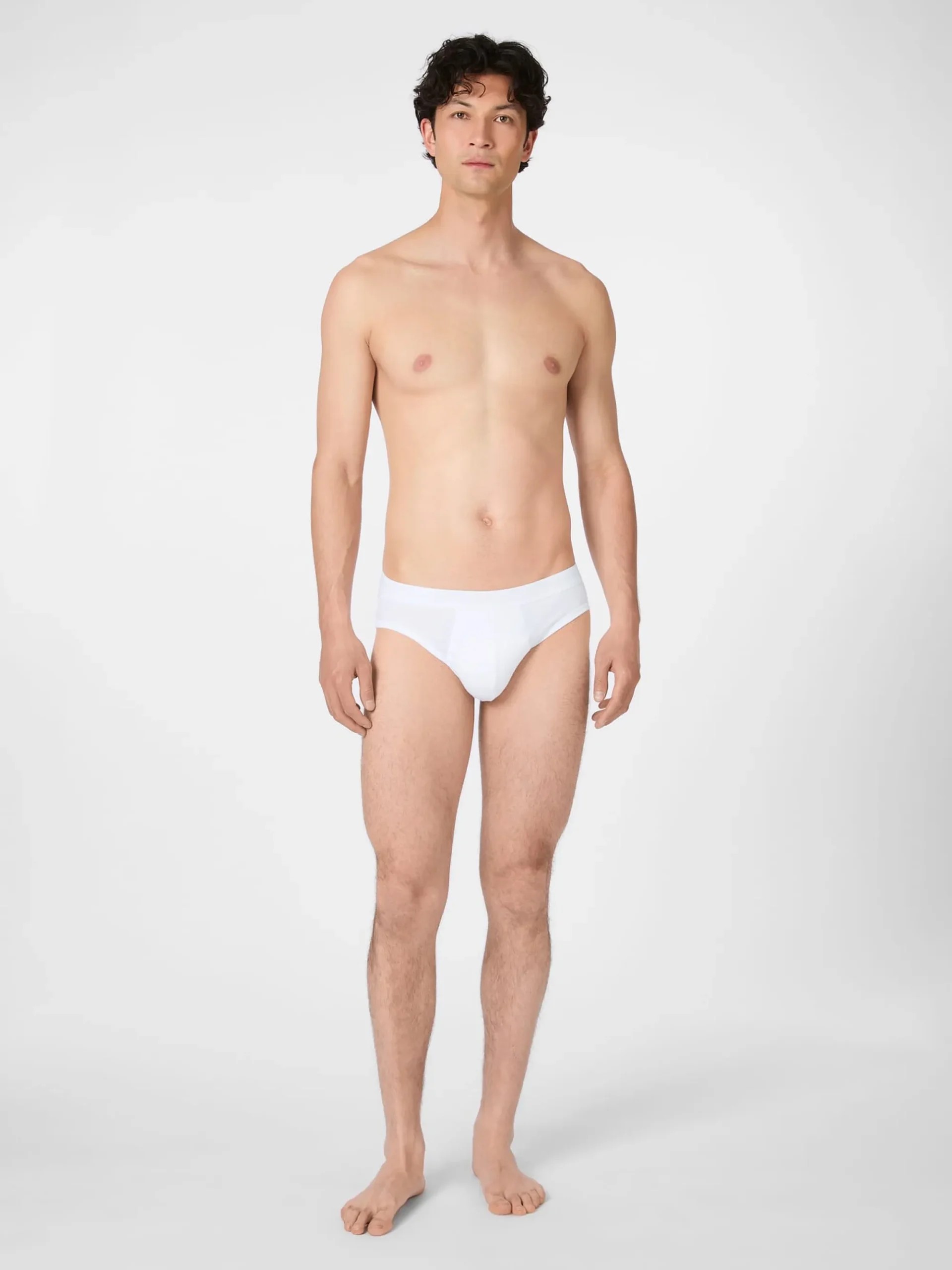 Wäsche * Novila Herren-Sportslip Weiß
