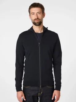 Strickjacken * Seldom Herren-trickjacke it Zip Navy