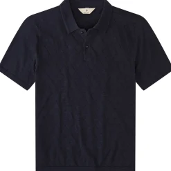 Shirts * Blue de Gênes Herren-trickpoo Navy