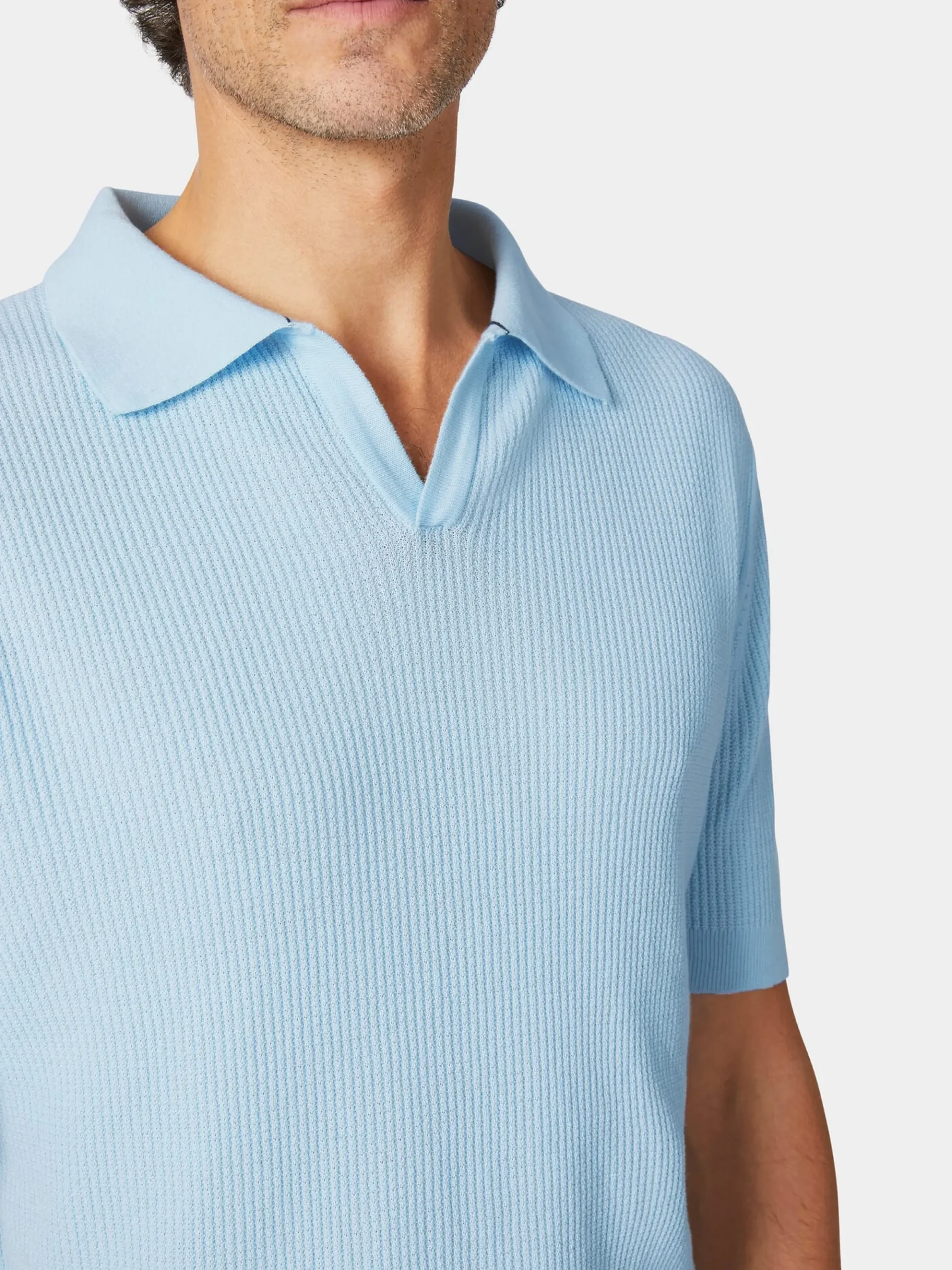 Shirts * Seldom Herren-trickpoo Hellblau