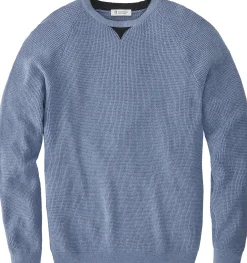 Pullover * Rifò Herren-trickpuover Hellblau