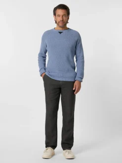 Pullover * Rifò Herren-trickpuover Hellblau