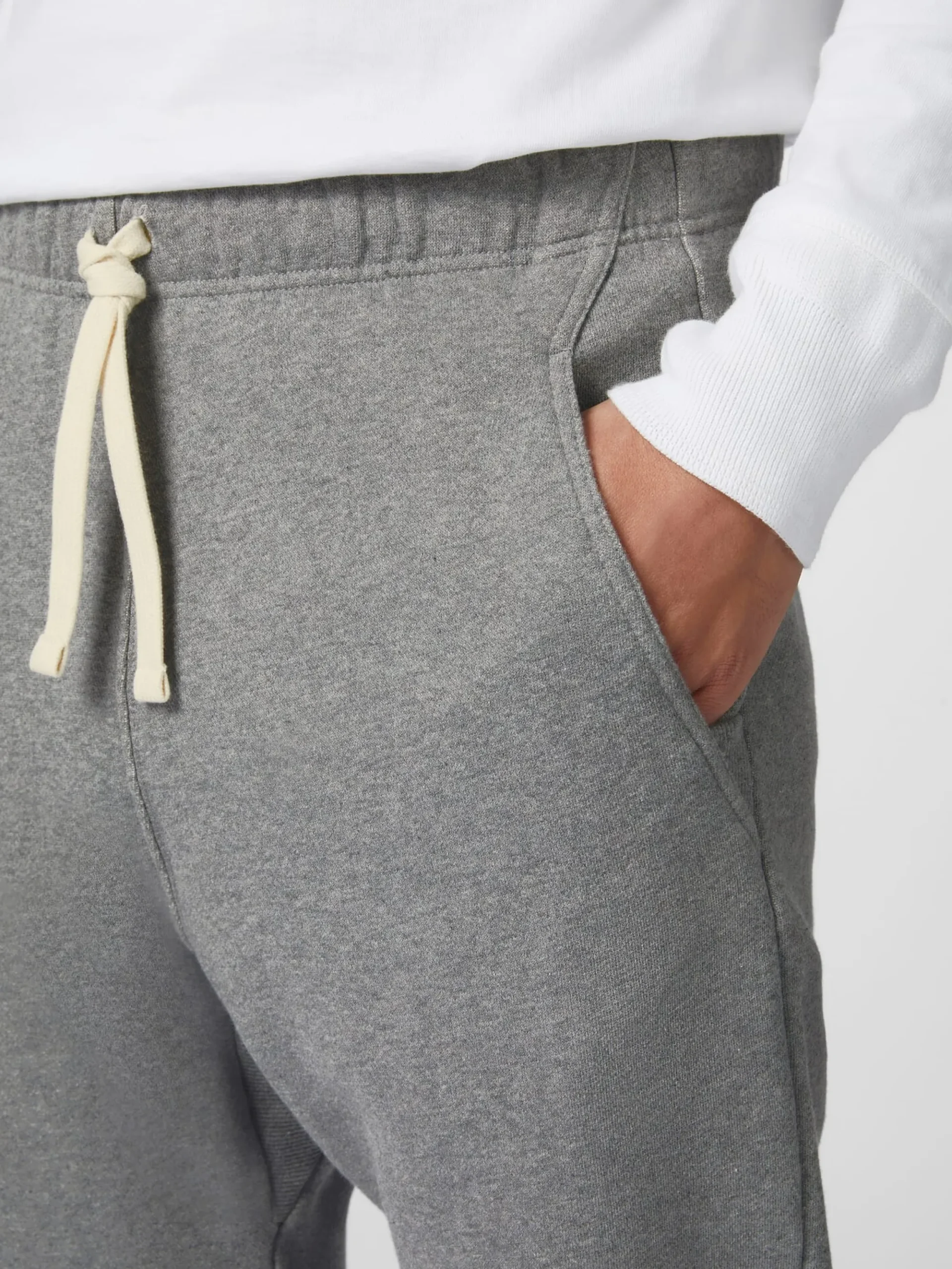 Hosen * Merz b. Schwanen Herren-weatpant Graumelange