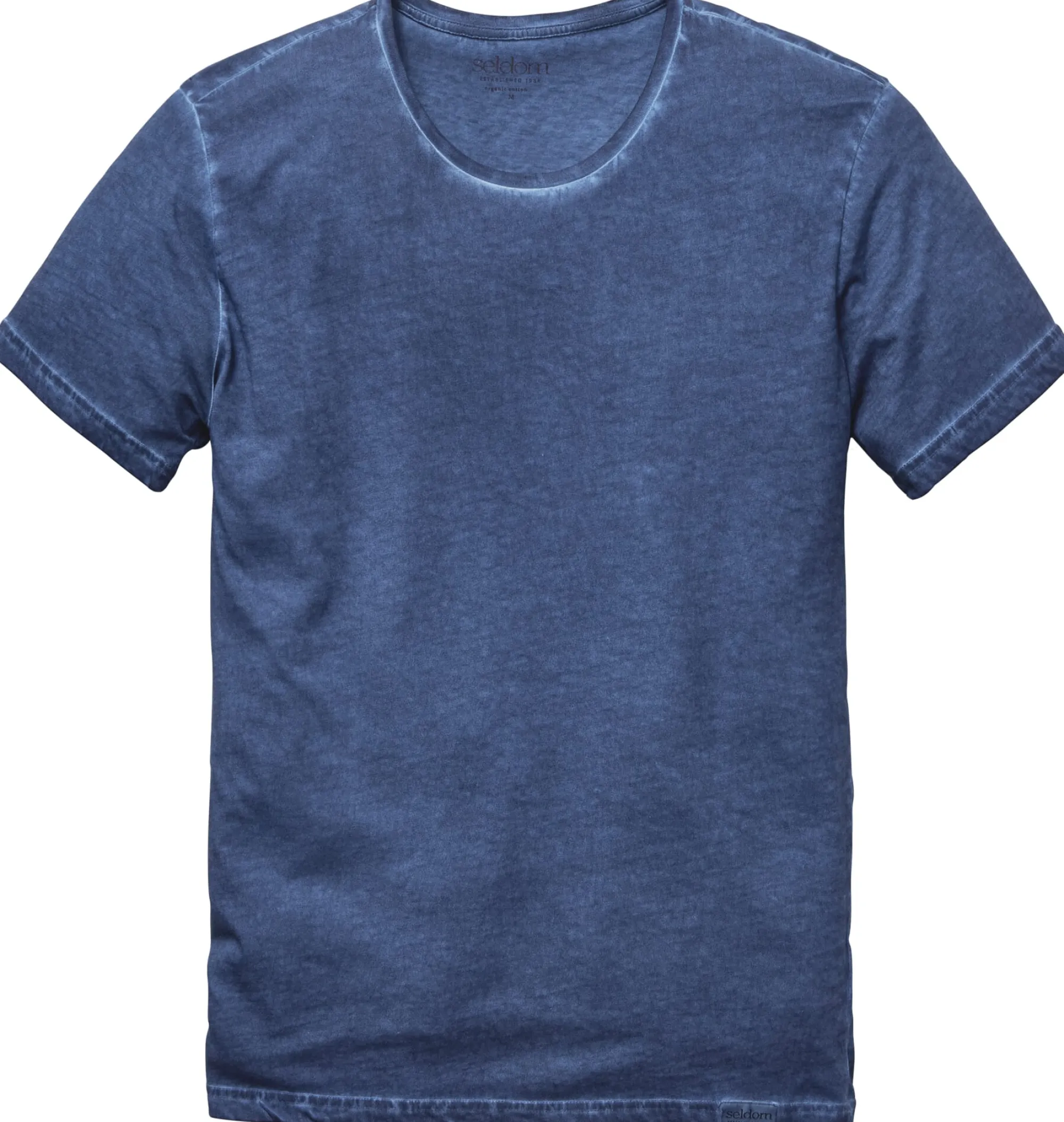 Shirts * Seldom Herren-T-hirt Crew Neck Blau