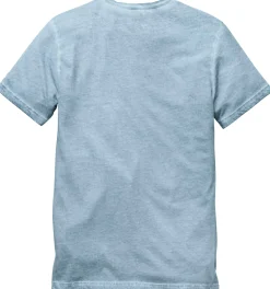 Shirts * Seldom Herren-T-hirt Crew Neck Hellblau