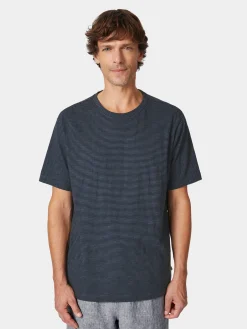 Shirts * Knowledge Cotton Apparel Herren-T-hirt getreift