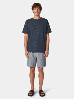 Shirts * Knowledge Cotton Apparel Herren-T-hirt getreift