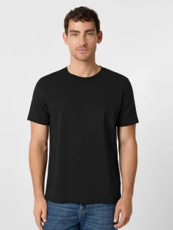 Shirts * Melawear Herren-T-hirt Heavy Jerey Schwarz