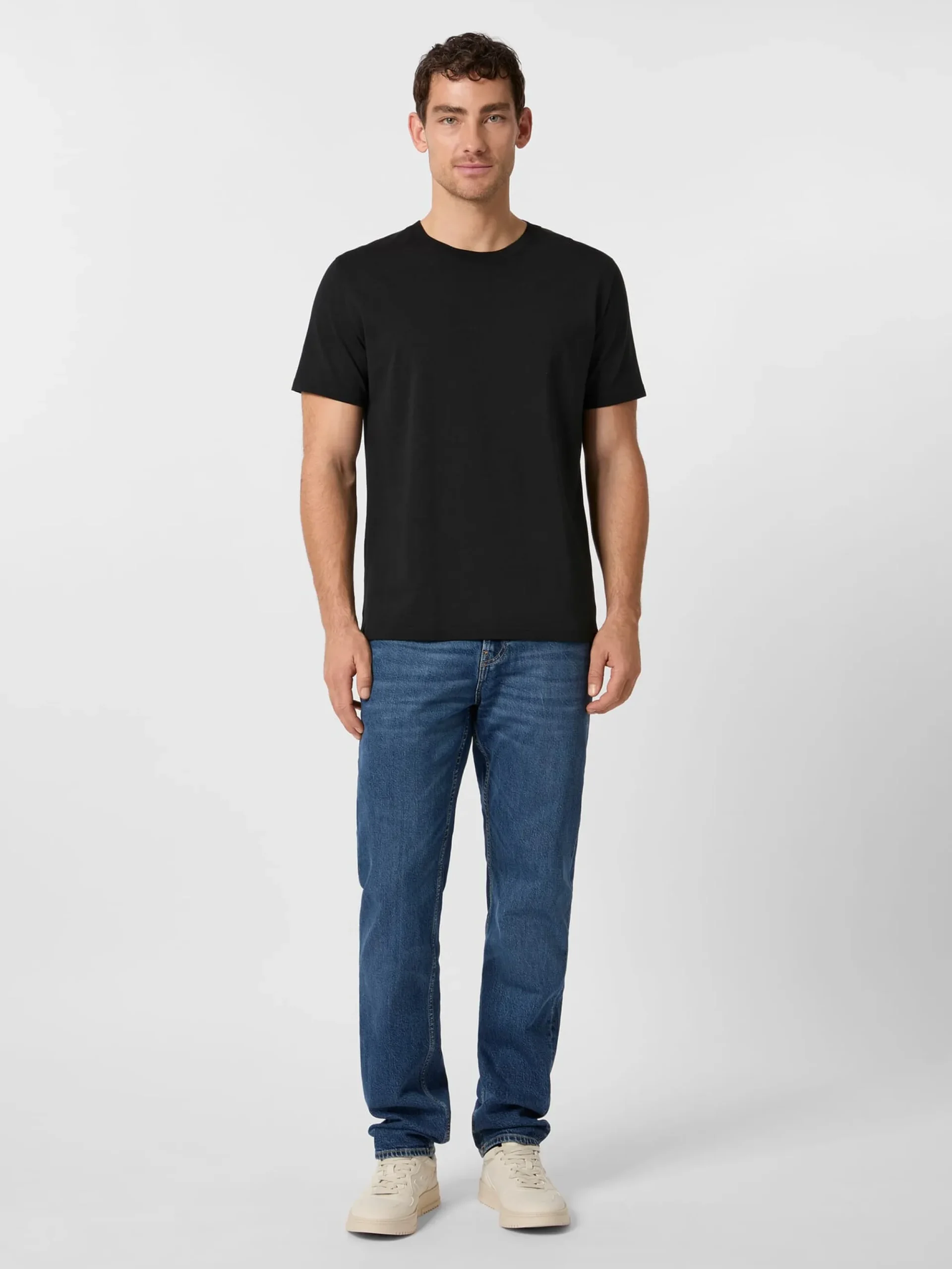Shirts * Melawear Herren-T-hirt Heavy Jerey Schwarz