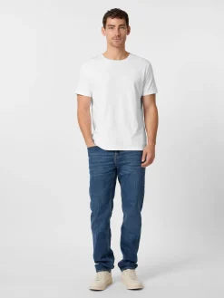 Shirts * Melawear Herren-T-hirt Heavy Jerey Weiß