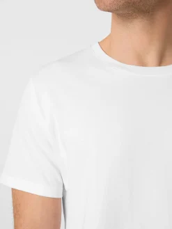 Shirts * Melawear Herren-T-hirt Heavy Jerey Weiß