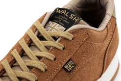 Sneaker|Freizeitschuhe * Norman Walsh Footwear Herren-Velourssneaker Braun