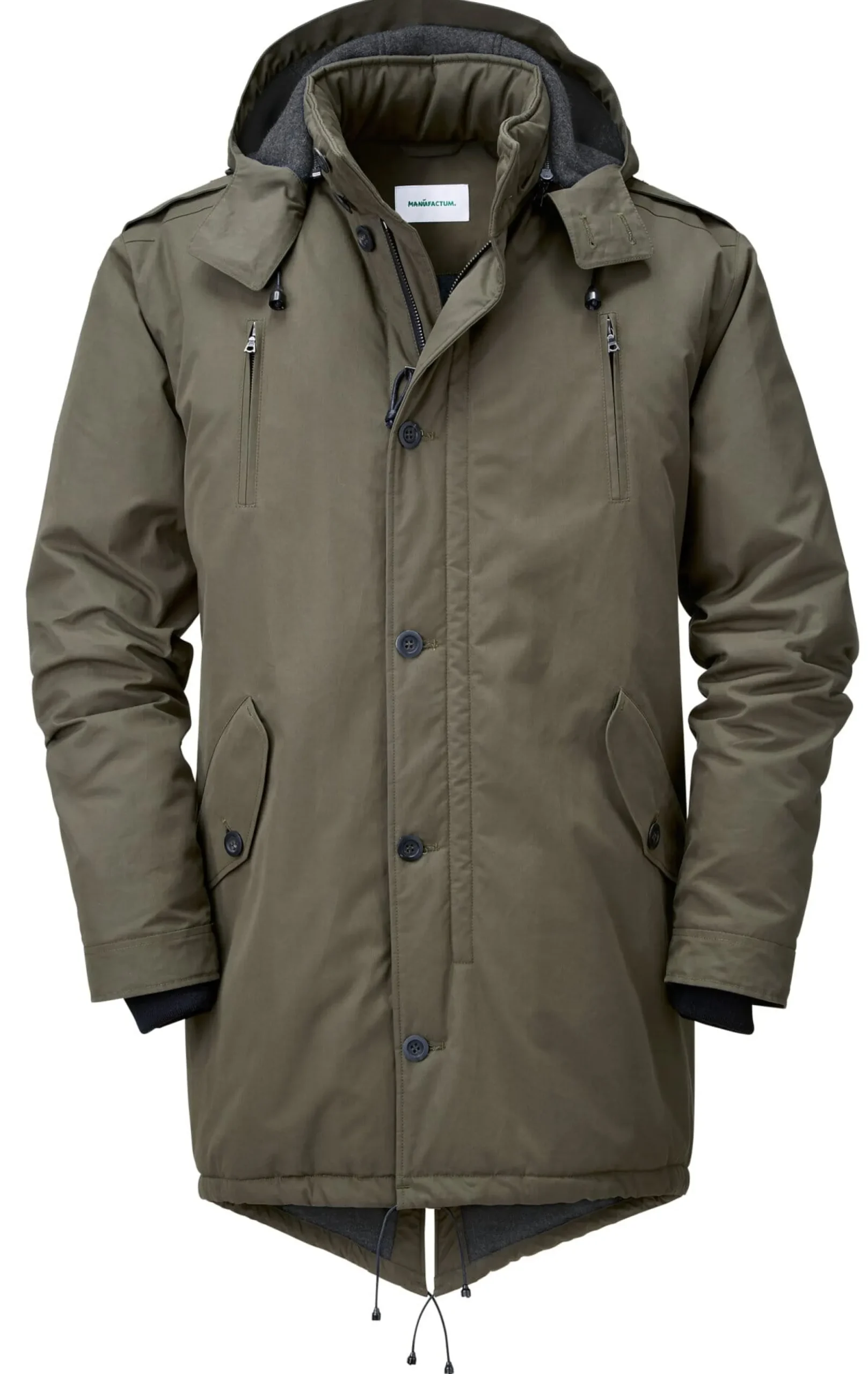 Jacken * Manufactum Herren-Winterparka Etaproof® Oliv