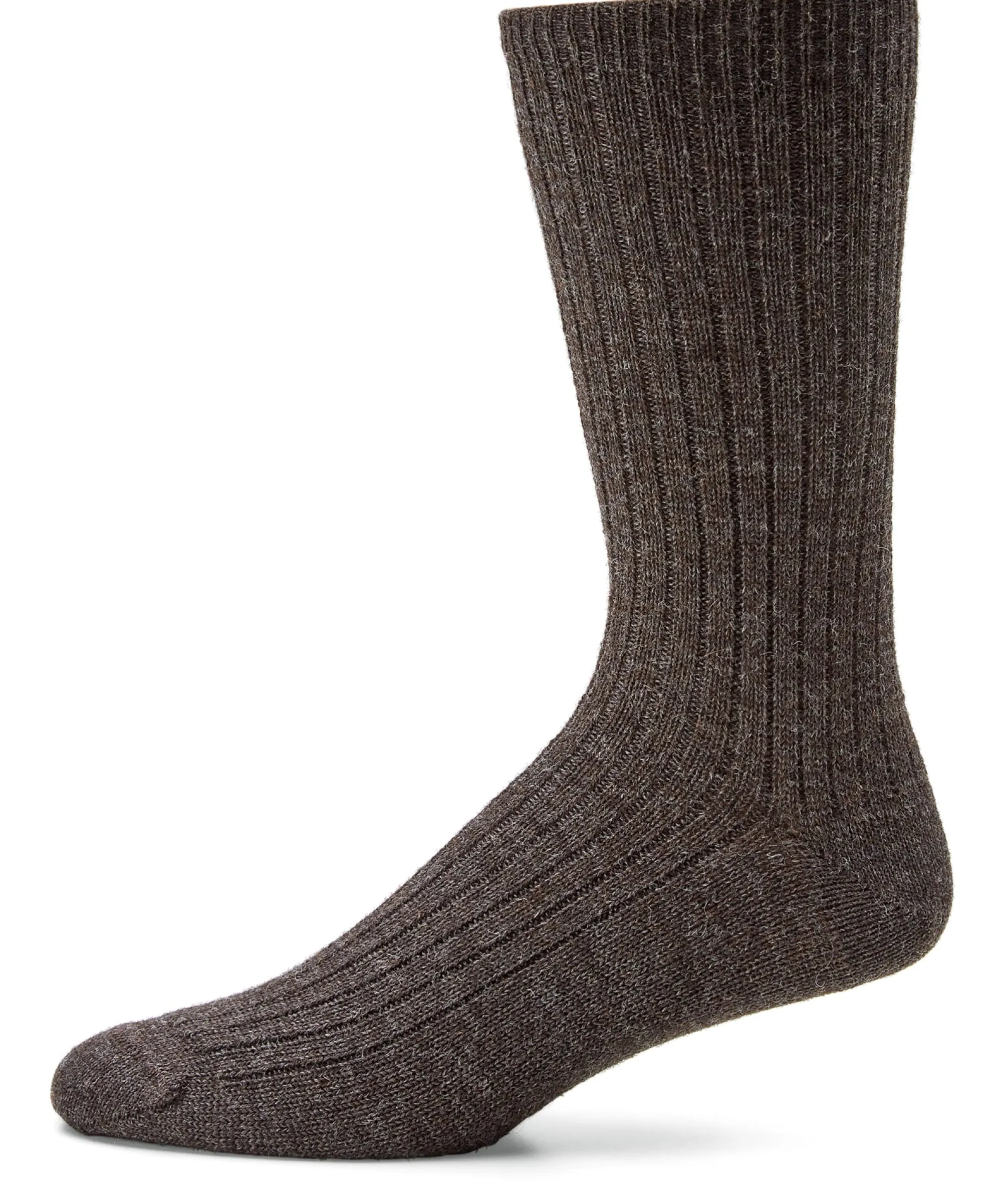 Socken * About Companions Herren-Wollsocke Braunmelange