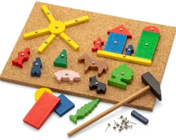 Holzspielzeug|Holzspielzeug * SINA Spielzeug Hämmerchen-Spiel