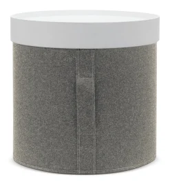 Tische|Sitzmöbel * Softline Hocker Drums, klein Hellgrau