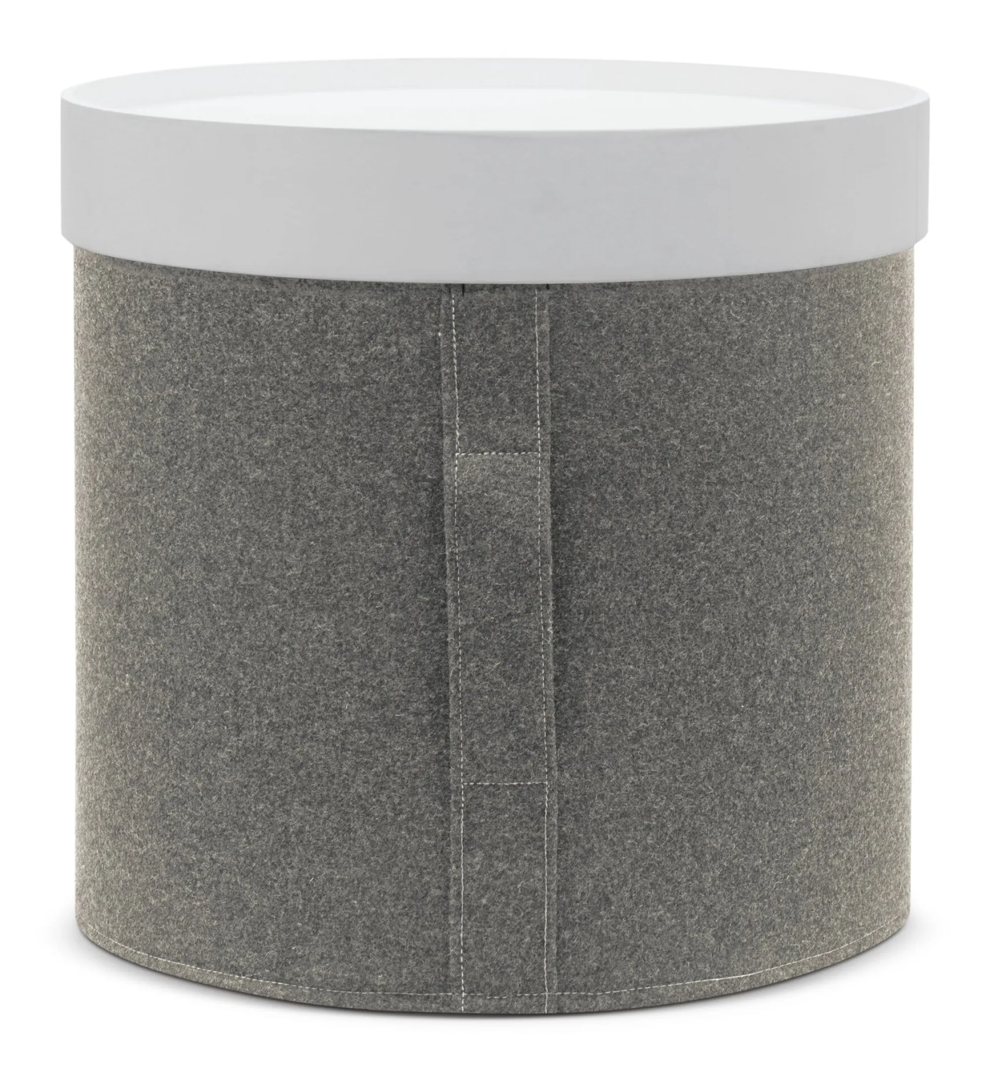 Tische|Sitzmöbel * Softline Hocker Drums, klein Hellgrau