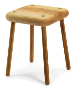Sitzmöbel * Auerberg Hocker Eschen- und Eichenholz