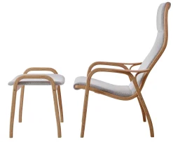 Sitzmöbel * Swedese Hocker Lamino