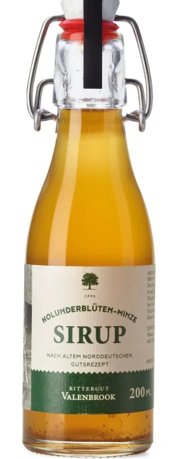 Sirup * LAUX Holunderblüten-Minze-Sirup