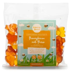 Fruchtgummi * naschlabor Honigbienen mit Herz