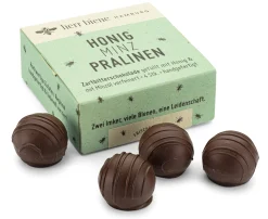 Pralinen * herr biene Honig-Minz-Pralinen