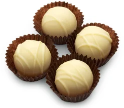 Pralinen * herr biene Honig-Zitrone-Pralinen mit weißer Schokolade