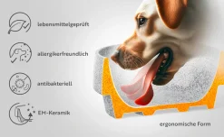 Alles Für Das Haustier * Denk Keramische Werkstätten Hundenapf Granitkeramik