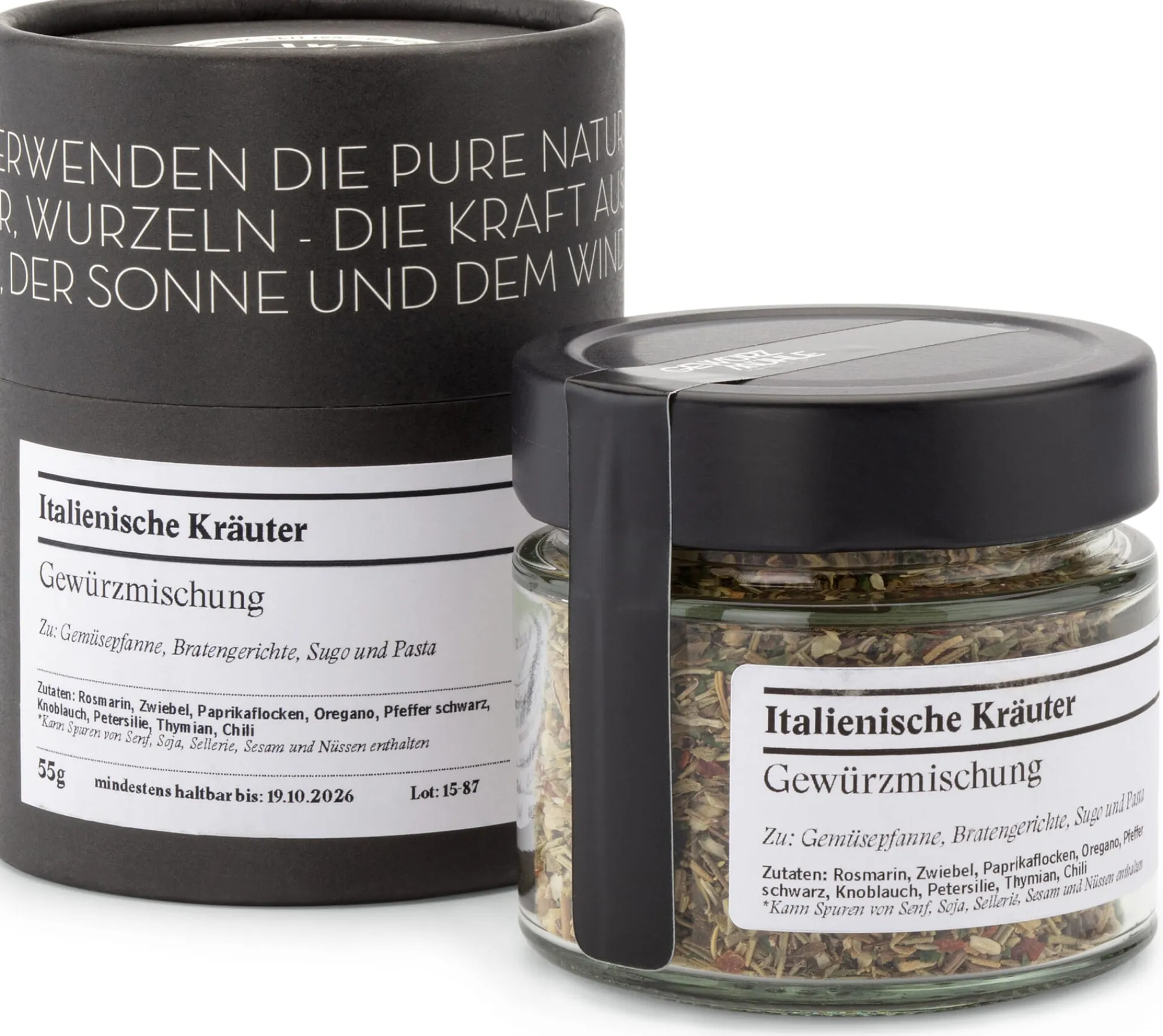 Gewürze * Gewürzmühle Simon Mendel Italienische Kräuter Gewürzmischung