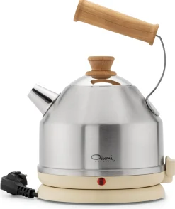 Wasserkocher & Wasserkessel * Metalgo Italienischer Wasserkocher Lignum