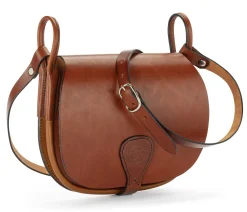 Umhänge- & Handtaschen|Handtaschen * Hofsattlerei Cosack Jagdtasche Rindleder