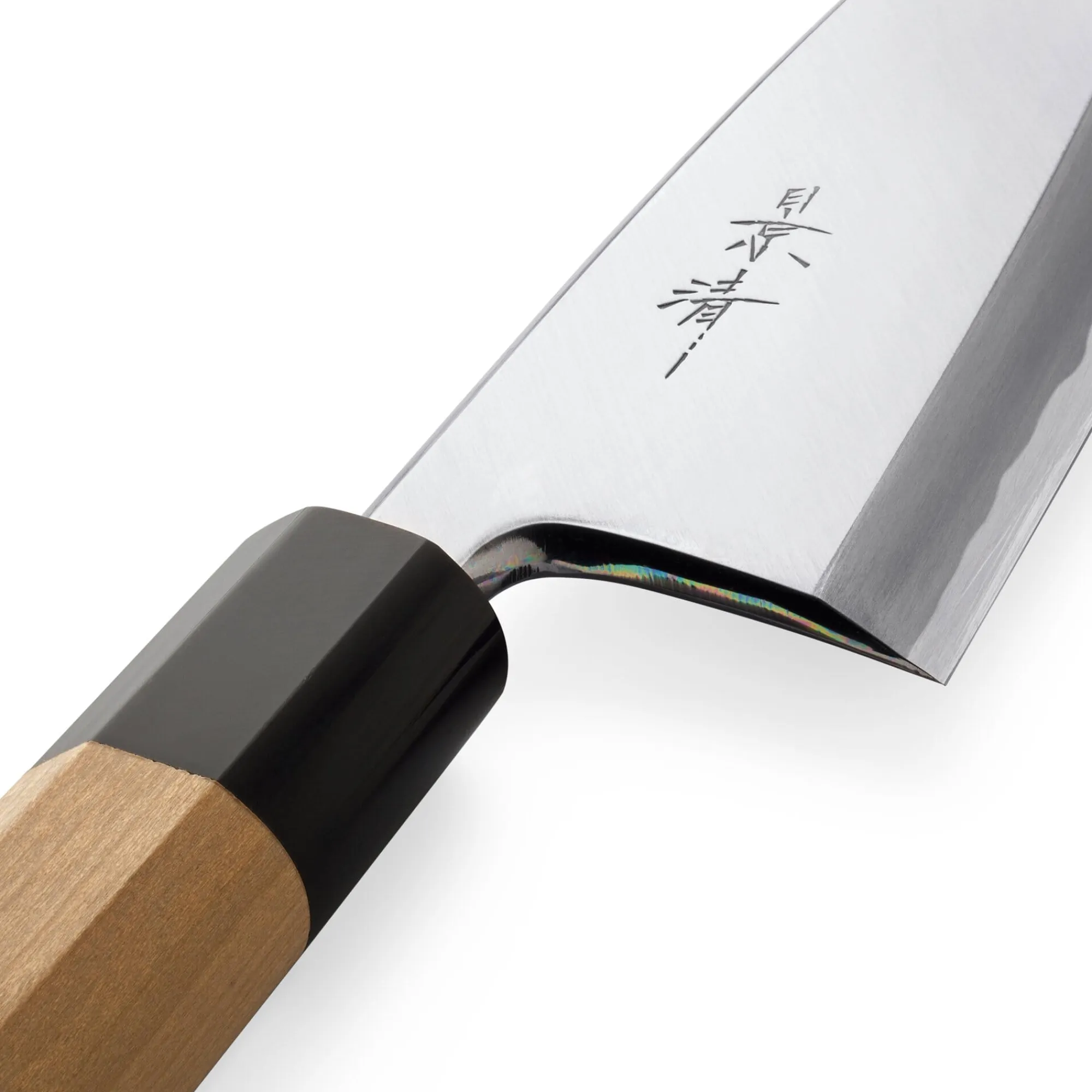 Messer Kohlenstoffstahl * Meister Shiraki und Meister Morimoto Japanisches Kochmesser Deba