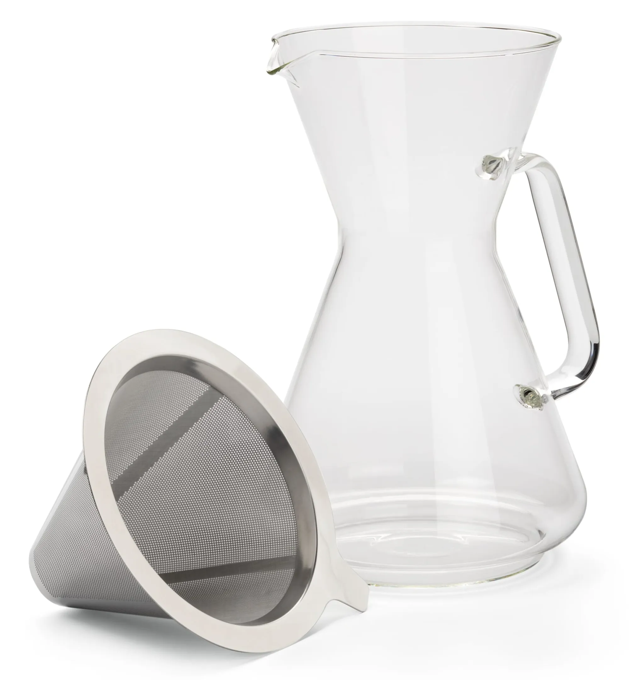 Kannen & Karaffen|Servierzubehör * trendglas jena Kaffeebereiter mit Dauerfilter Borosilikatglas