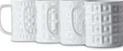 Tassen|Porzellanservice * Sargadelos Kaffeetasse Relief