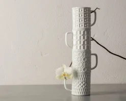 Tassen|Porzellanservice * Sargadelos Kaffeetasse Relief