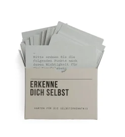 Gesellschaftsspiele * Karten-Set Erkenne dich Selbst