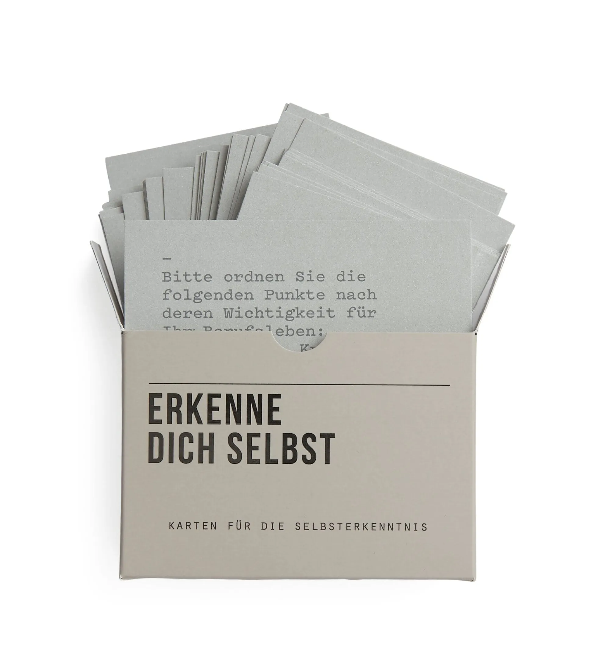 Gesellschaftsspiele * Karten-Set Erkenne dich Selbst