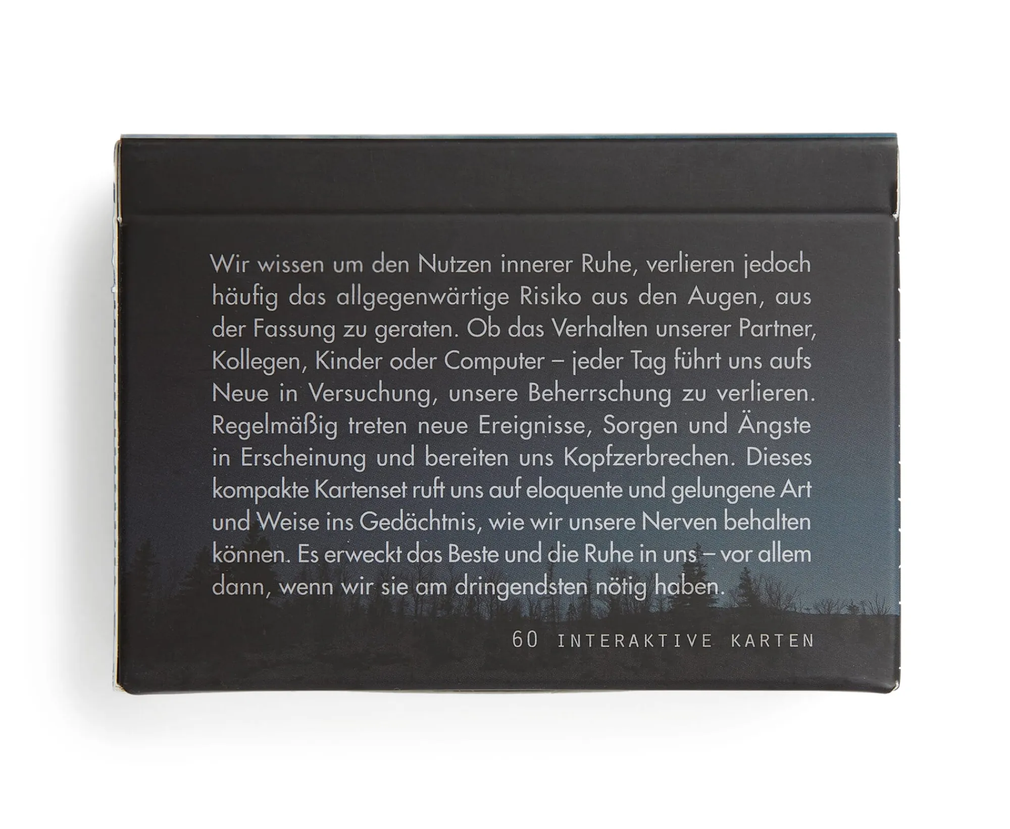 Gesellschaftsspiele * School of Life Karten-Set Ruhe