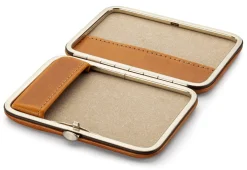 Weitere Accessoires|Weitere Accessoires * F. Hammann Karten- und Zigarettenetui Rindleder
